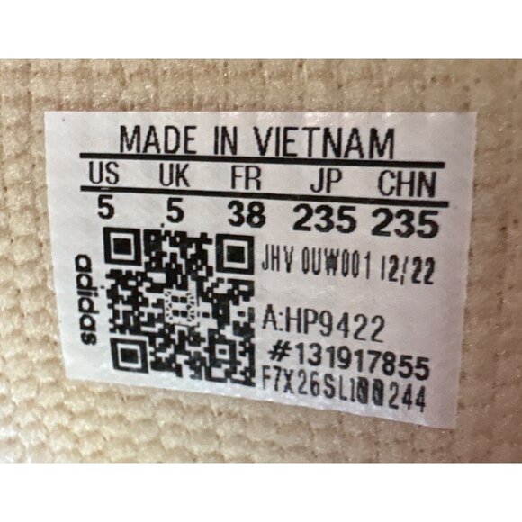 Adidas Alphabounce Slide 2.0 Sandals Cushioned Sole Beige Olive Men 5 Women 6 - Picture 11 of 12